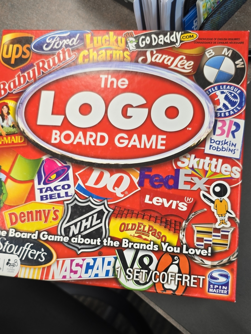 The Logo Board Game – Red Edition by